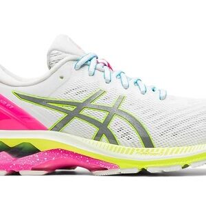 ASICS Women's Running Shoes - White and Pink